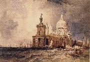 Clarkson Frederick Stanfield Venice:The Dogana and the Salute oil